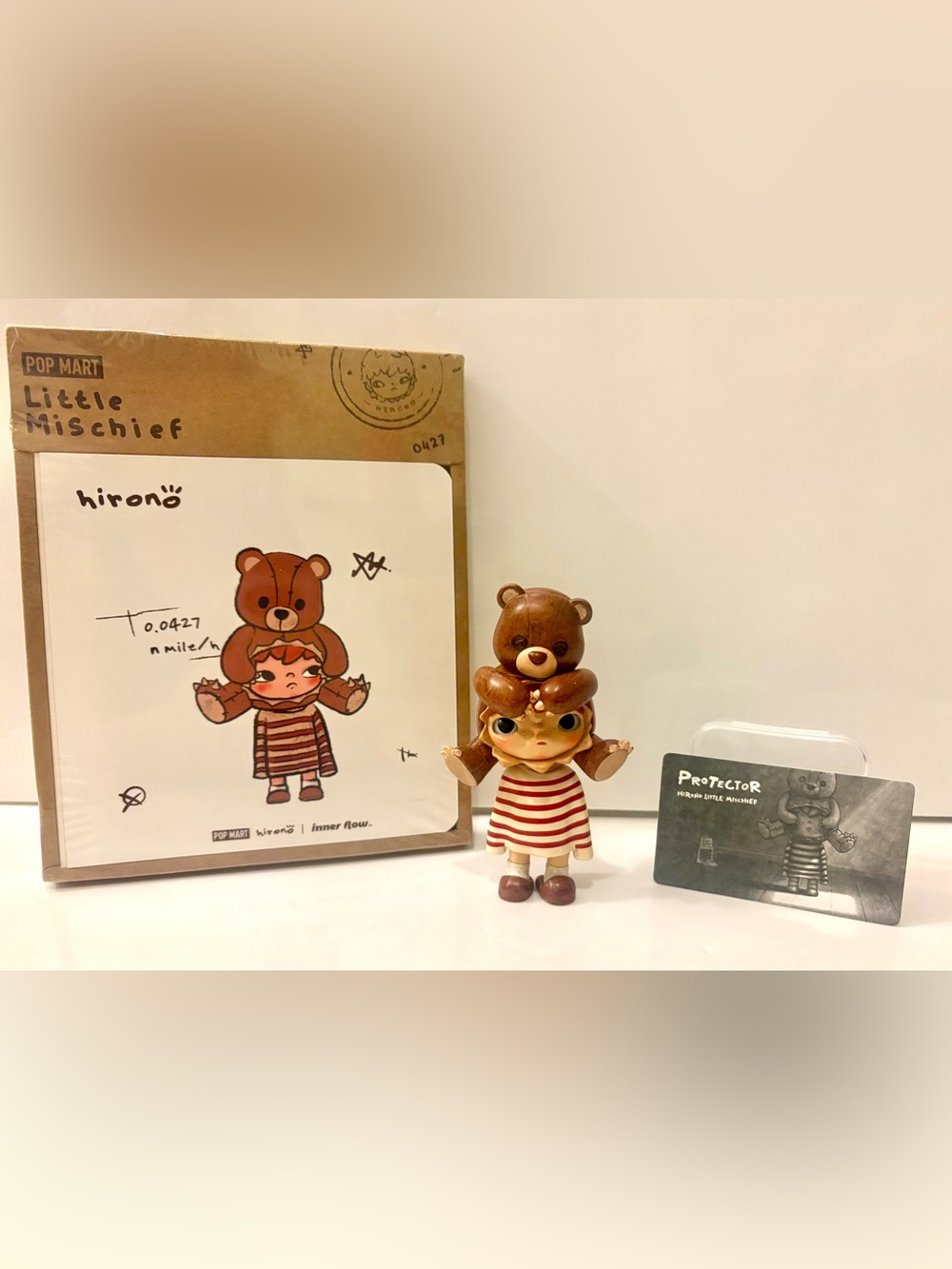 HIRONO•Little Mischief Protector Figure + Sealed Protector Notebook | 2022